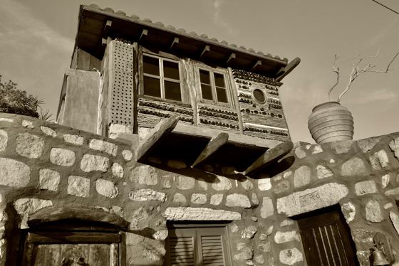 Romy Rainer photographic series at Eco House Patmos, photograph 2