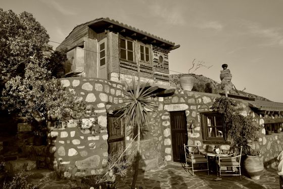 Romy Rainer photographic series at Eco House Patmos, photograph 3