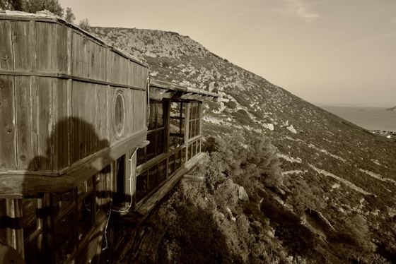 Romy Rainer photographic series at Eco House Patmos, photograph 4
